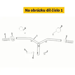 Super Soco Handlebar Pipe S53100-TGF-A00