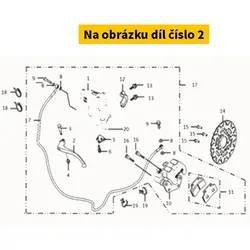 Super Soco Remhevel Achter S53176-QSM-A00