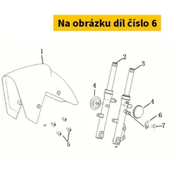 Super Soco Brake Oil Tubing Clamps S53204-TAC-A00