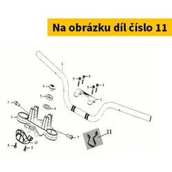 Super Soco Brake Tubing Clamp S53205-QSM-C00