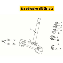 Super Soco Conn.Plate Brake Tub.Clip S53205-TAC-A00