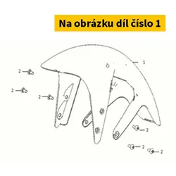 Super Soco Front Fender,Painting Black (Mb03p) S61100-QSM-C00SMB03P