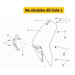 Super Soco Fr.Cover.Silver/Wy05m S64300-TAC-A00SWY05M