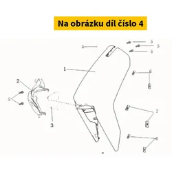 Super Soco Carcorder Cover S64303-TAC-A00