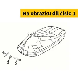 Super Soco Seat Comp Double S77200-TBG-C00