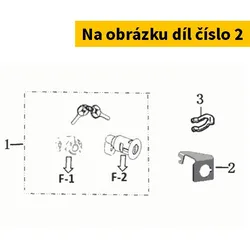 Super Soco Stay.Seat Lock Cable S77236-TBG-A00