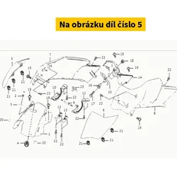 Super Soco Rgarnishsetstorageboxcoverblck S80135-QSMA00SMB03P