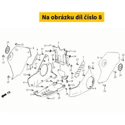 Super Soco R Upper Body Cover. Mb03pblack S83515-QSMC00SMB03P