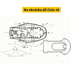 Super Soco Right Shield(With Sticker) S83540-QSM-C00SMW01N
