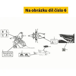 Super Soco High Voltage Warning Label S87507-QSM-A00