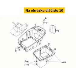 Super Soco Tapping Screw. 5*12(Color Zinc) S93903-25220