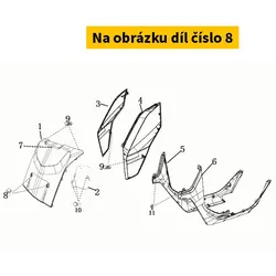 Super Soco Flange Bolt 8x40 S95701-08040-07