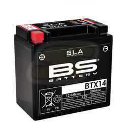 Baterie YTX14 12Ah SLA - aktivovaná