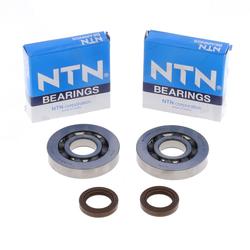 Centauro Ložiska + gufera klikové hřídele Piaggio 125-180 2T