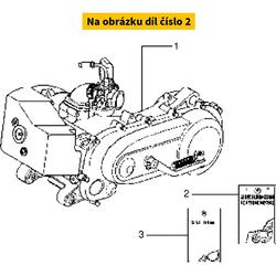 Centauro Sada těsnění motoru Piaggio 125 2T AC
