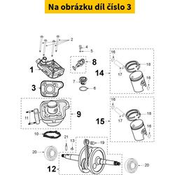 Centauro Těsnění pod hlavu Peugeot 50 LC