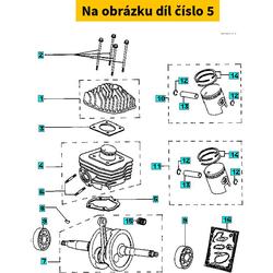 Centauro Těsnění pod válec Peugeot vert.