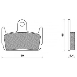 Ferodo Brzdové destičky 0250 Ferodo EF