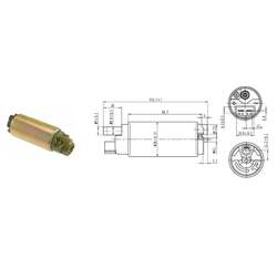 ICP Palivová pumpa Burgman 250/400