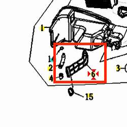 Keeway Hadice sání Arn