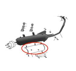 Keeway Kryt výfuku Focus