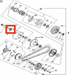 Keeway Ložisko 6003 