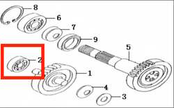 Keeway Ložisko 6201