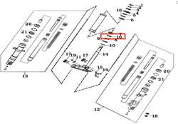 Keeway Ložisko řízení - kulička