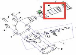 Keeway Přiruba karburátoru Hurricane