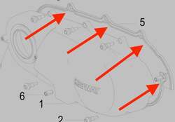 Keeway Těsnění krytu variátoru