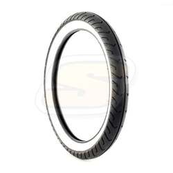 Mitas Pneu 2.50-16 TL/TT 42J MC2 WW (WHITE WALL)