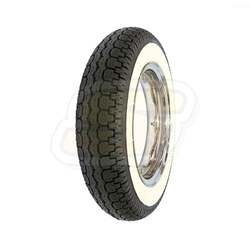Mitas Pneu 3.50-10 TT 51J B14 WW (WHITE WALL)