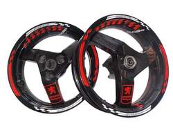 Motografix Sada proužků Evolution -- bílé