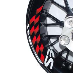 Motografix Sada proužků Evolution - červené -- 12