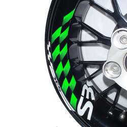 Motografix Sada proužků Evolution - zelené -- 15