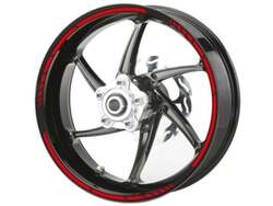 Motografix Sada proužků na kola Racing - červené -- 12