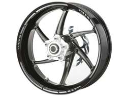 Motografix Sada proužků na kola Racing - stříbrné -- 12