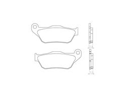 Novascoot Brzdové destičky 0770 Novascoot Sintrované