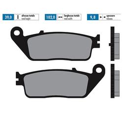 Novascoot Brzdové destičky 0870 Novascoot