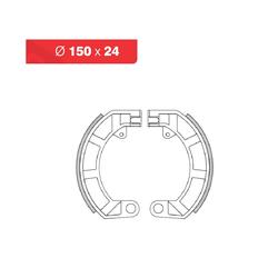 Novascoot Brzdové pakny 150x24