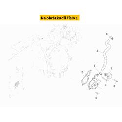 Piaggio Vodní pumpa - kryt vodní pumpy