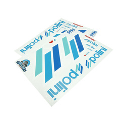 Polini Sada polepů Polini A2 bílý obrys