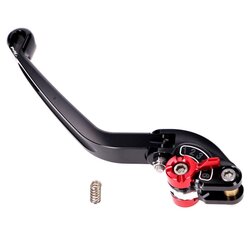 Puig Brzdová páčka levá Puig 2.0 sklápěcí - černo-červená