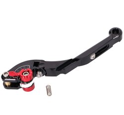 Puig Brzdová páčka pravá Puig 2.0 sklápěcí, nastavovací - černo-červená