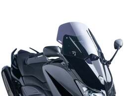 Puig Plexi V-Tech Sport T-Max 530 - světle kouřové