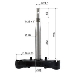 RMS Brýle vidlice SH 125/150 13-16