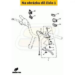 RMS Brzdová páčka + držák Neos