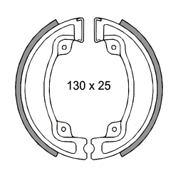 RMS Brzdové pakny 0400 RMS