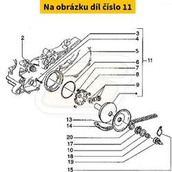 RMS Variátor sériový Piaggio 180 2T