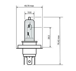 RMS Žárovka 12V 35/35W HS1 (Flosser)